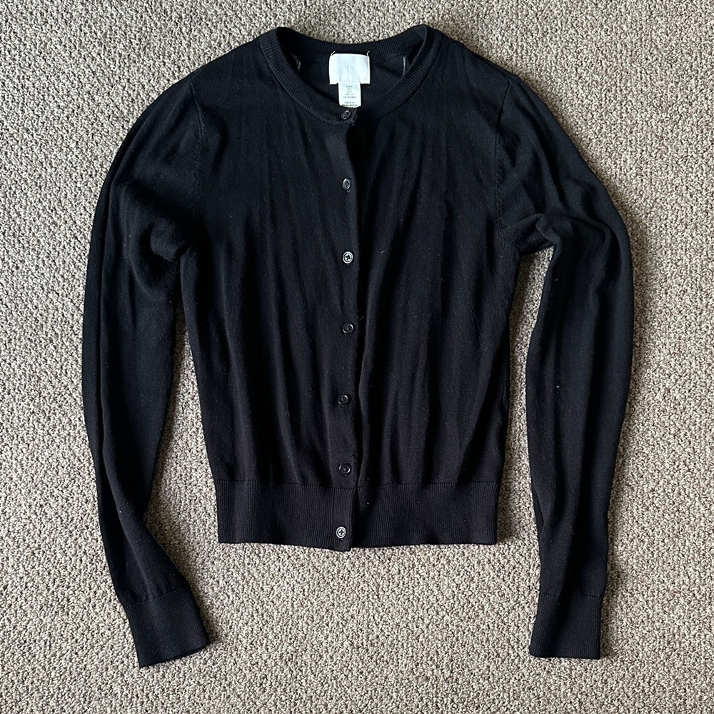 H&M Black Women's Cardigan Sweater